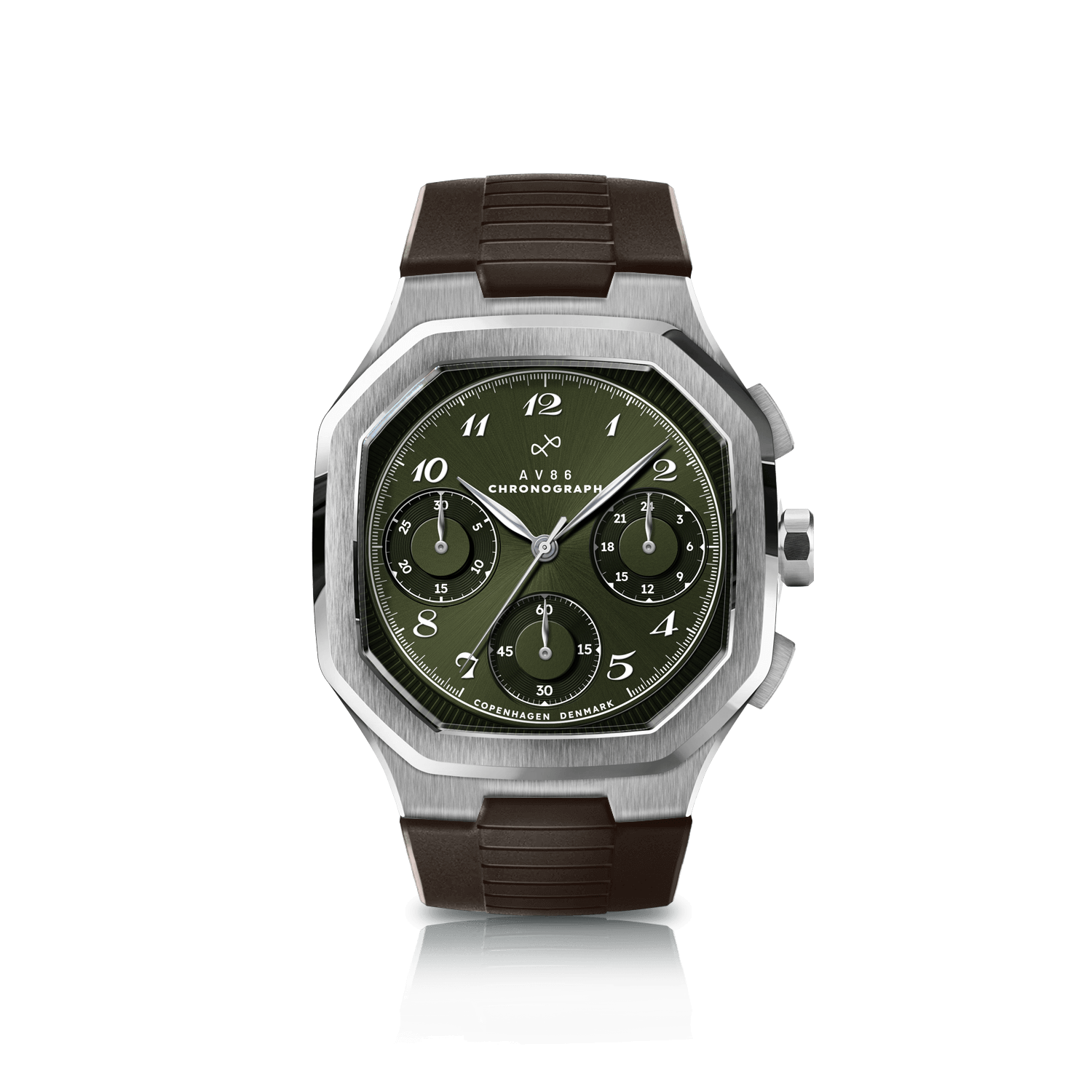 1904 Chronograph, Steel / Olive Green