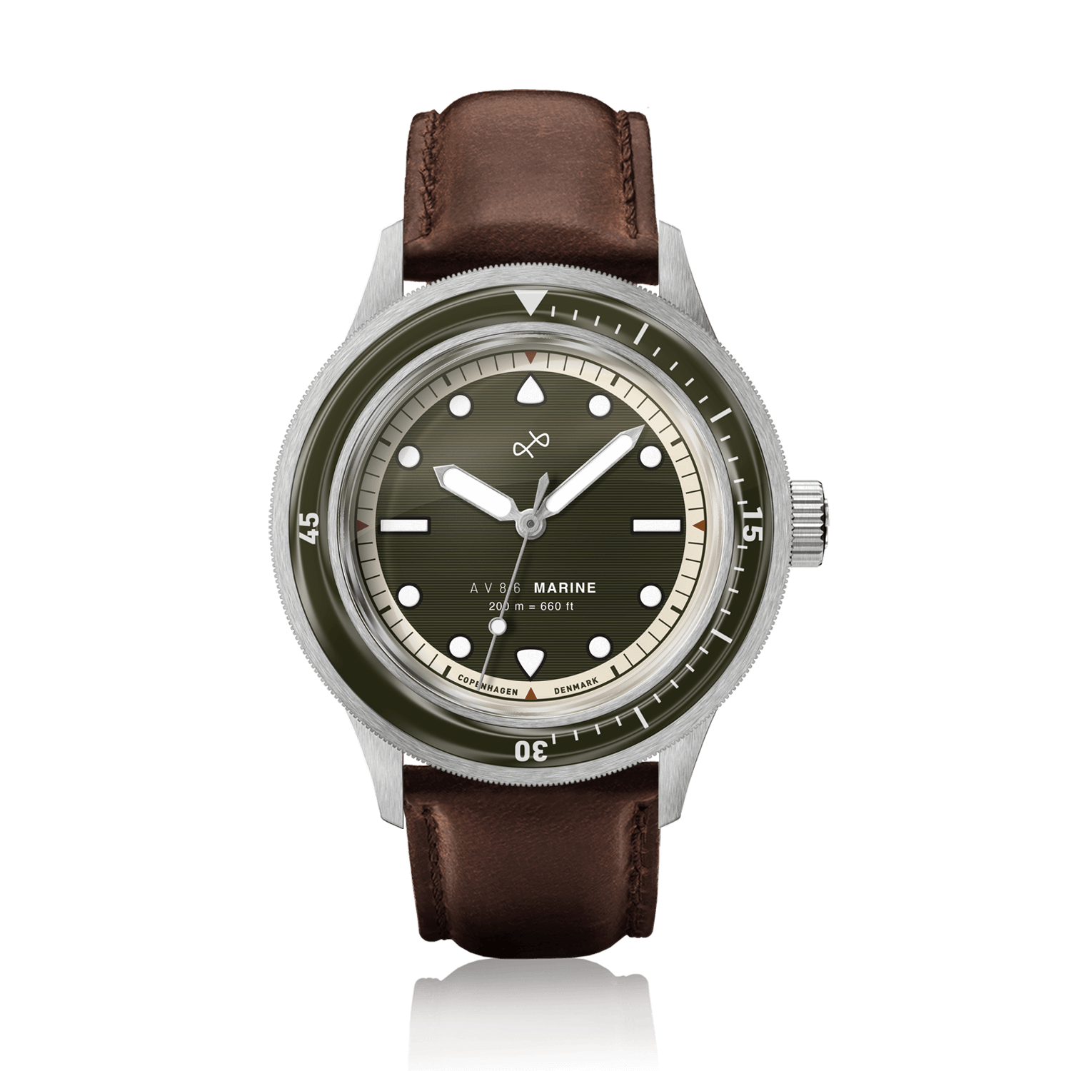 1956 Marine, Steel / Green
