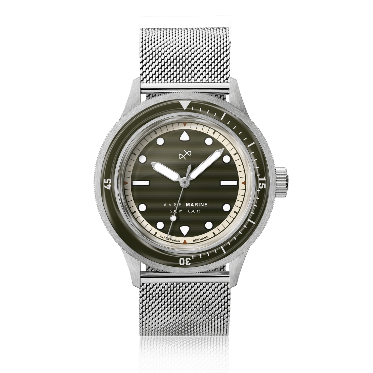 1956 Marine, Steel / Green