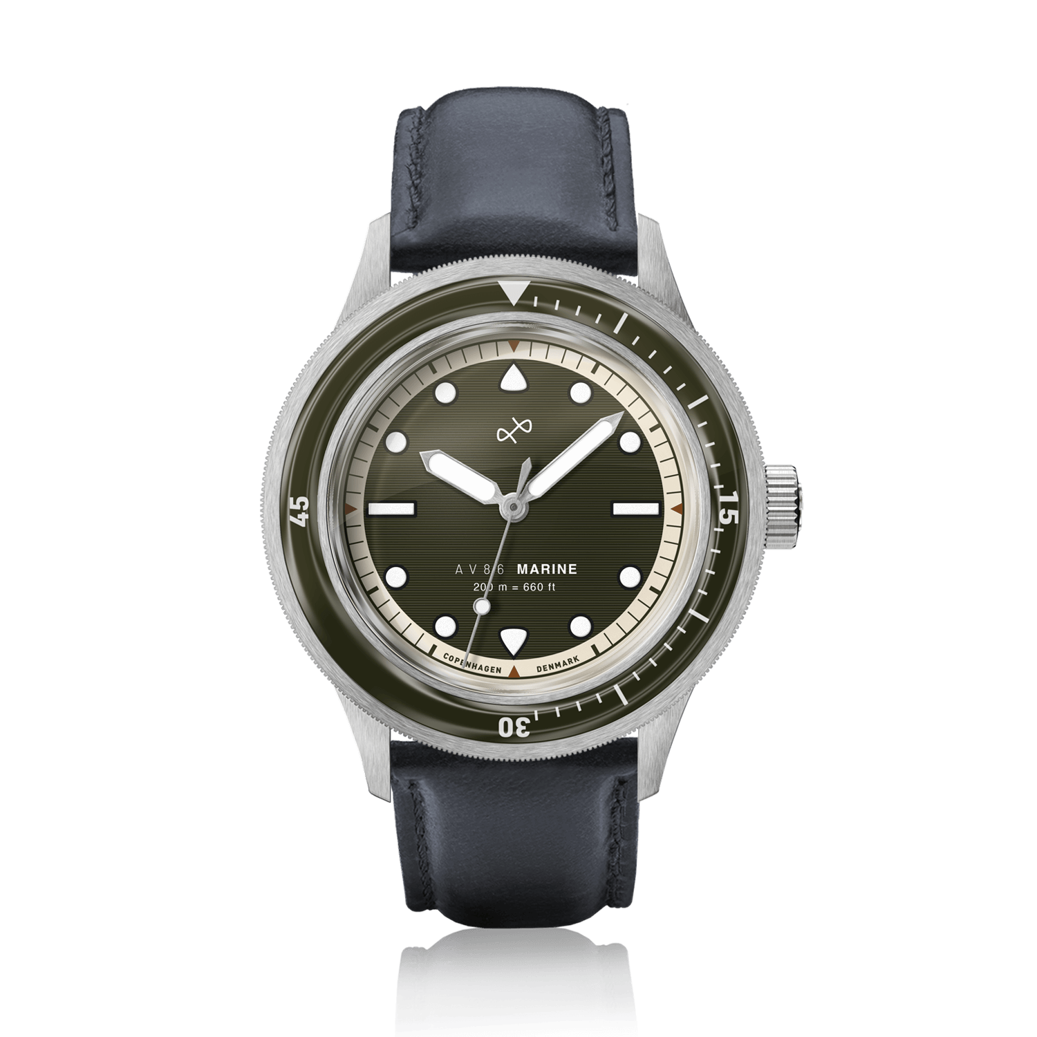 1956 Marine, Steel / Green