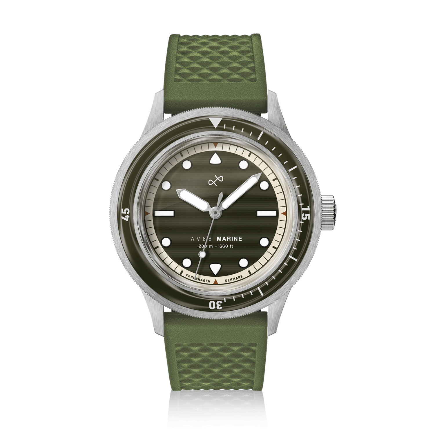 1956 Marine, Steel / Green