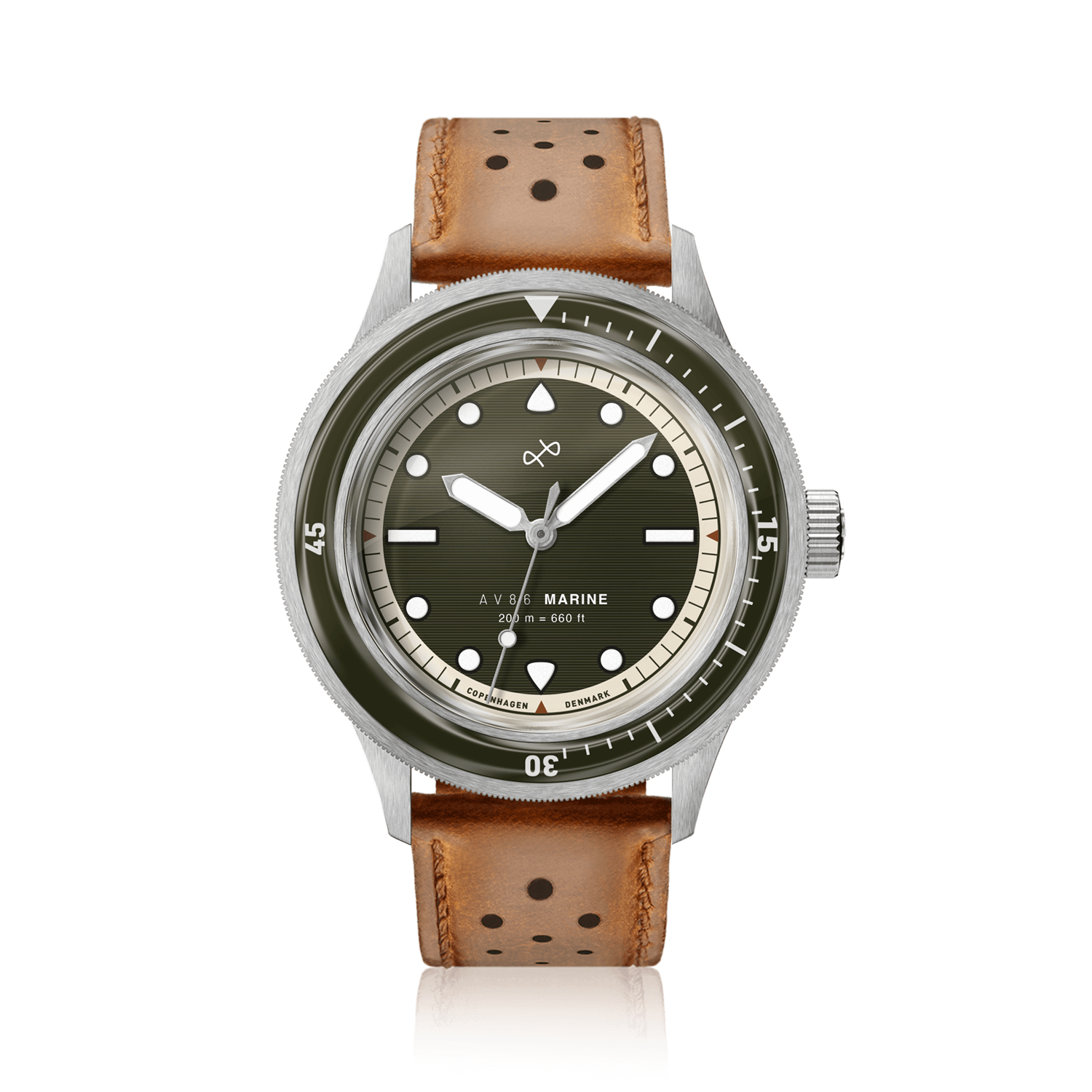 1956 Marine, Steel / Green