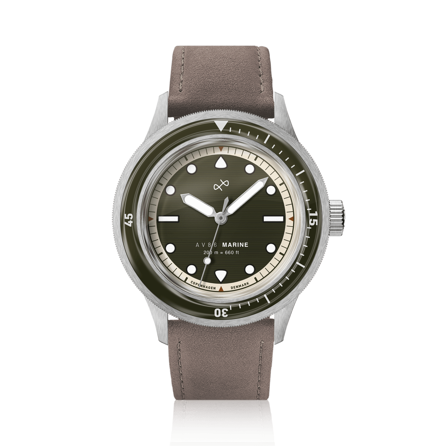 1956 Marine, Steel / Green