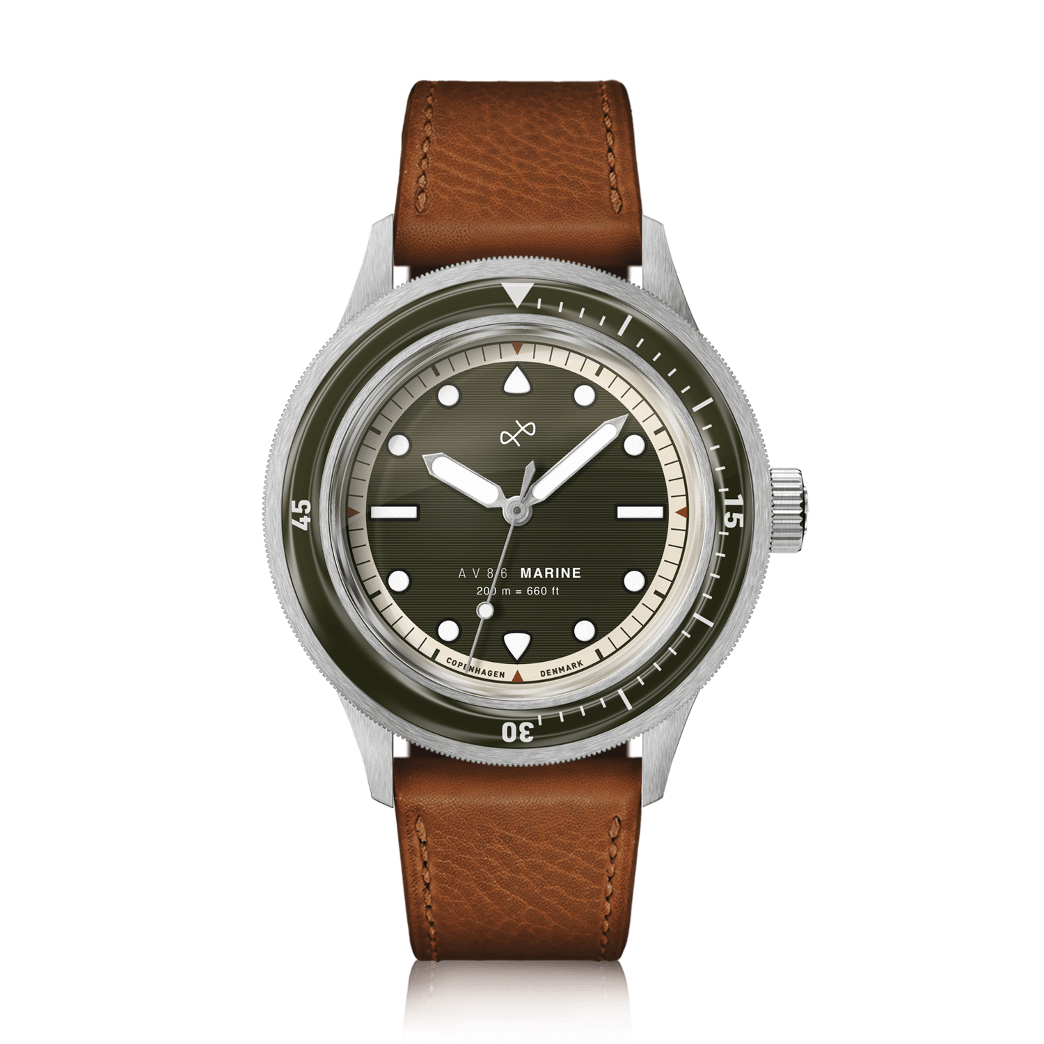 1956 Marine, Steel / Green