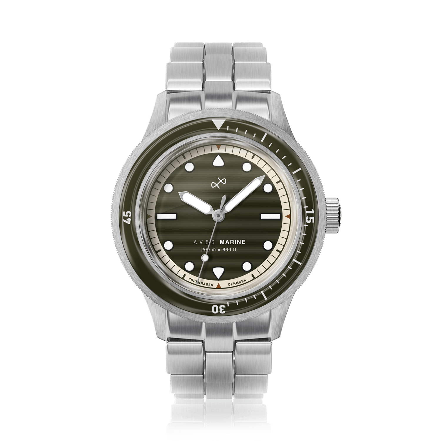 1956 Marine, Steel / Green