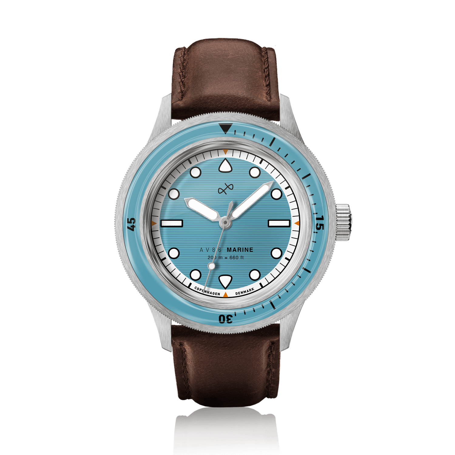 1956 Marine, Steel / Light Blue
