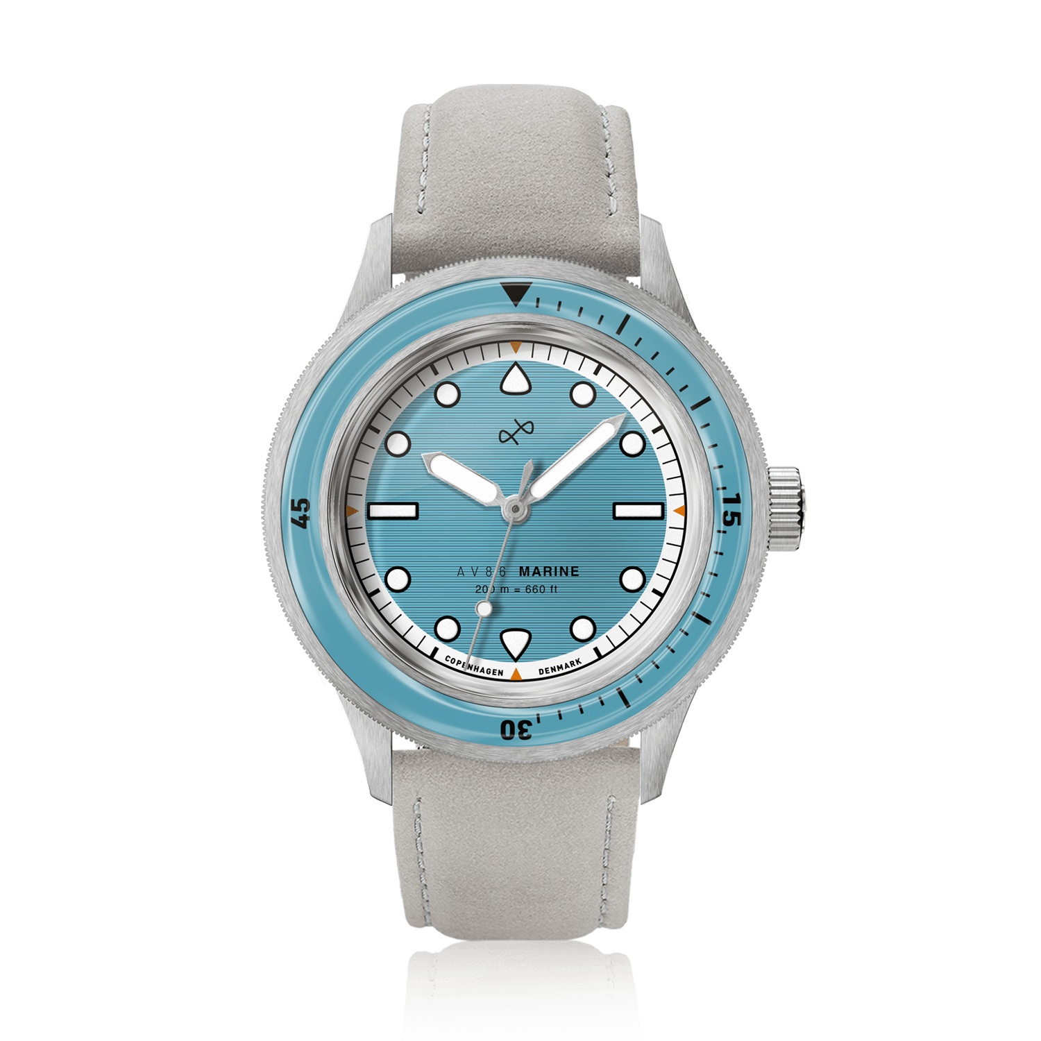 1956 Marine, Steel / Light Blue