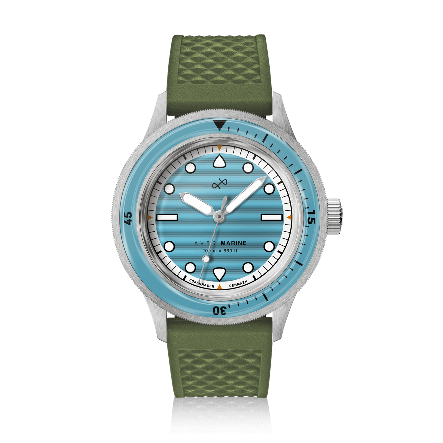 1956 Marine, Steel / Light Blue