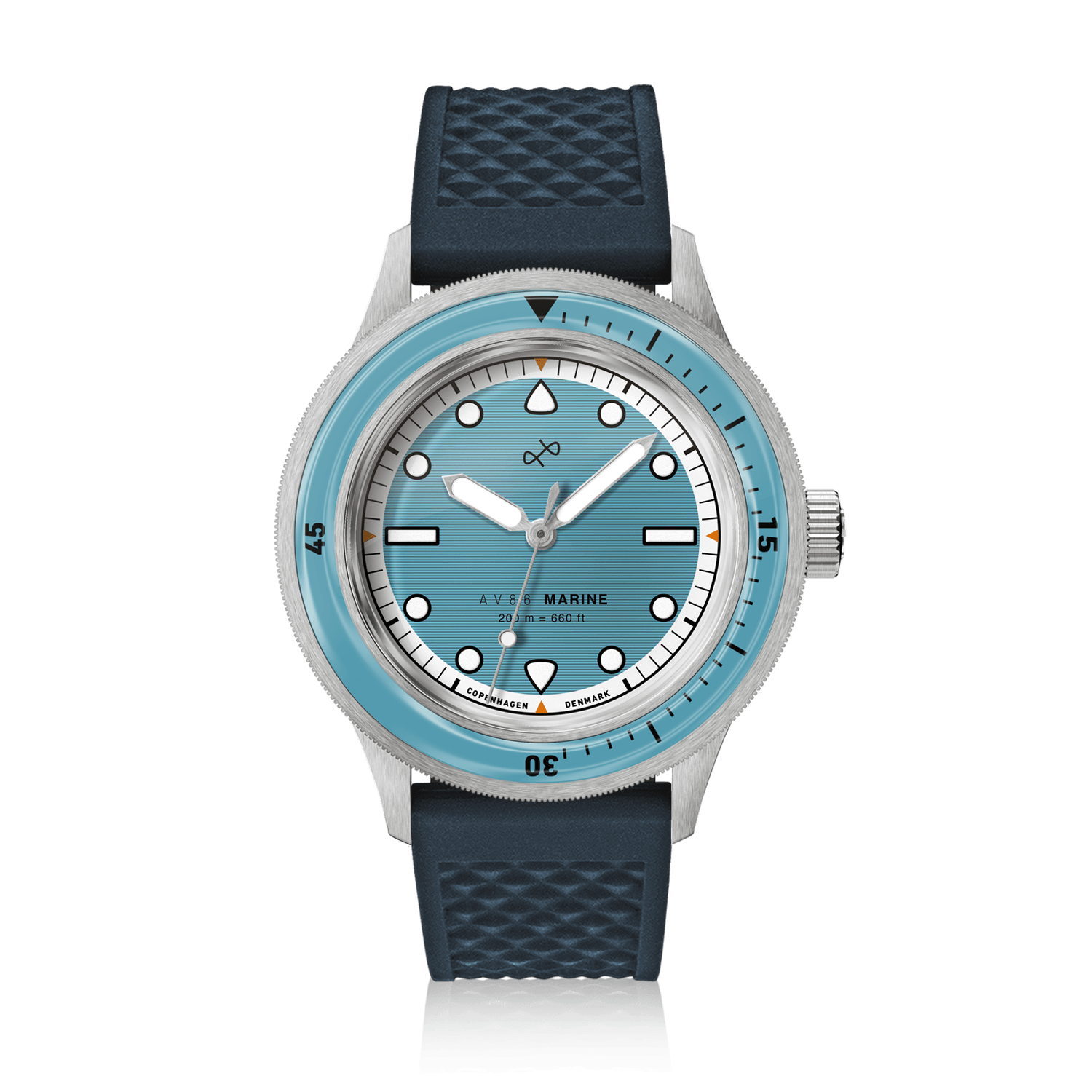 1956 Marine, Steel / Light Blue
