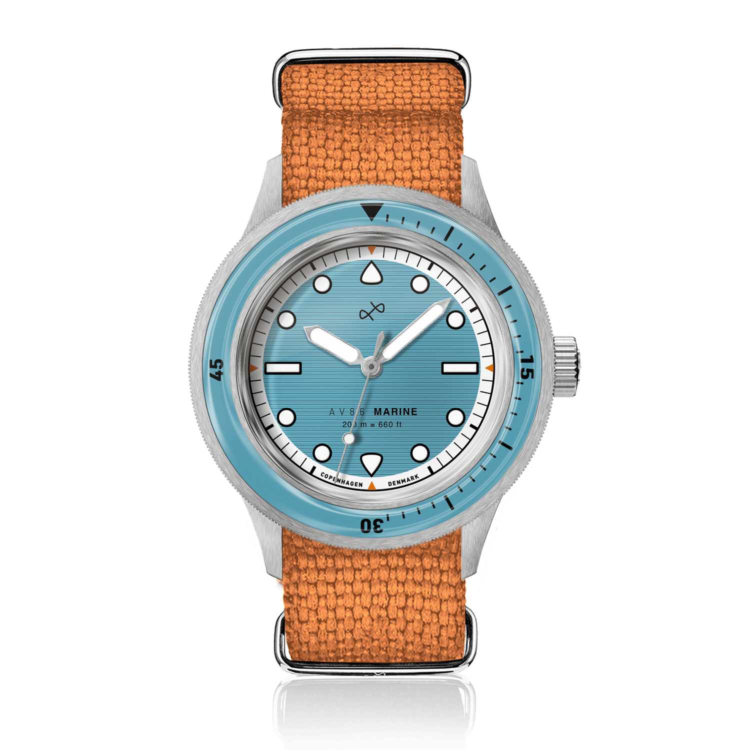 1956 Marine, Steel / Light Blue