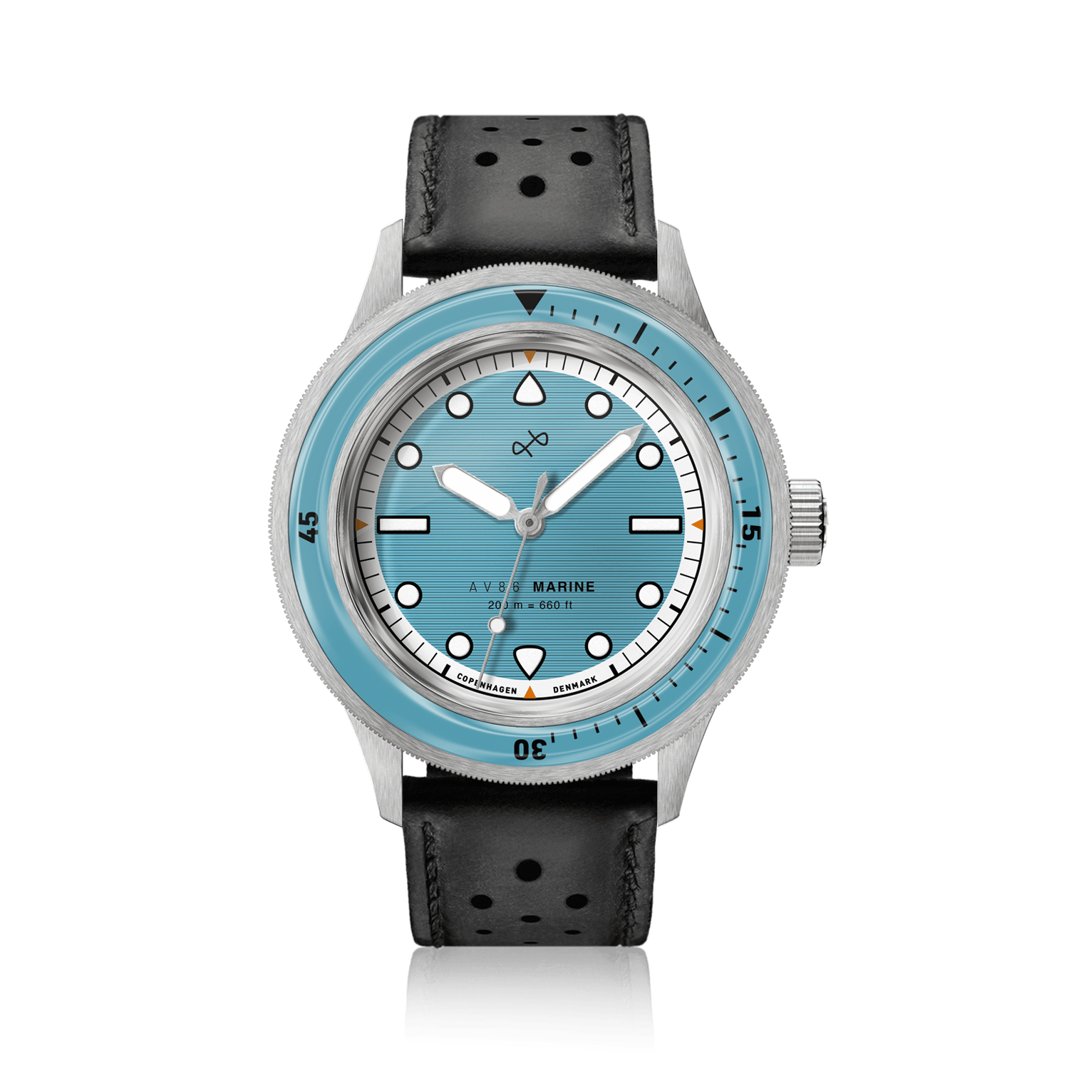 1956 Marine, Steel / Light Blue