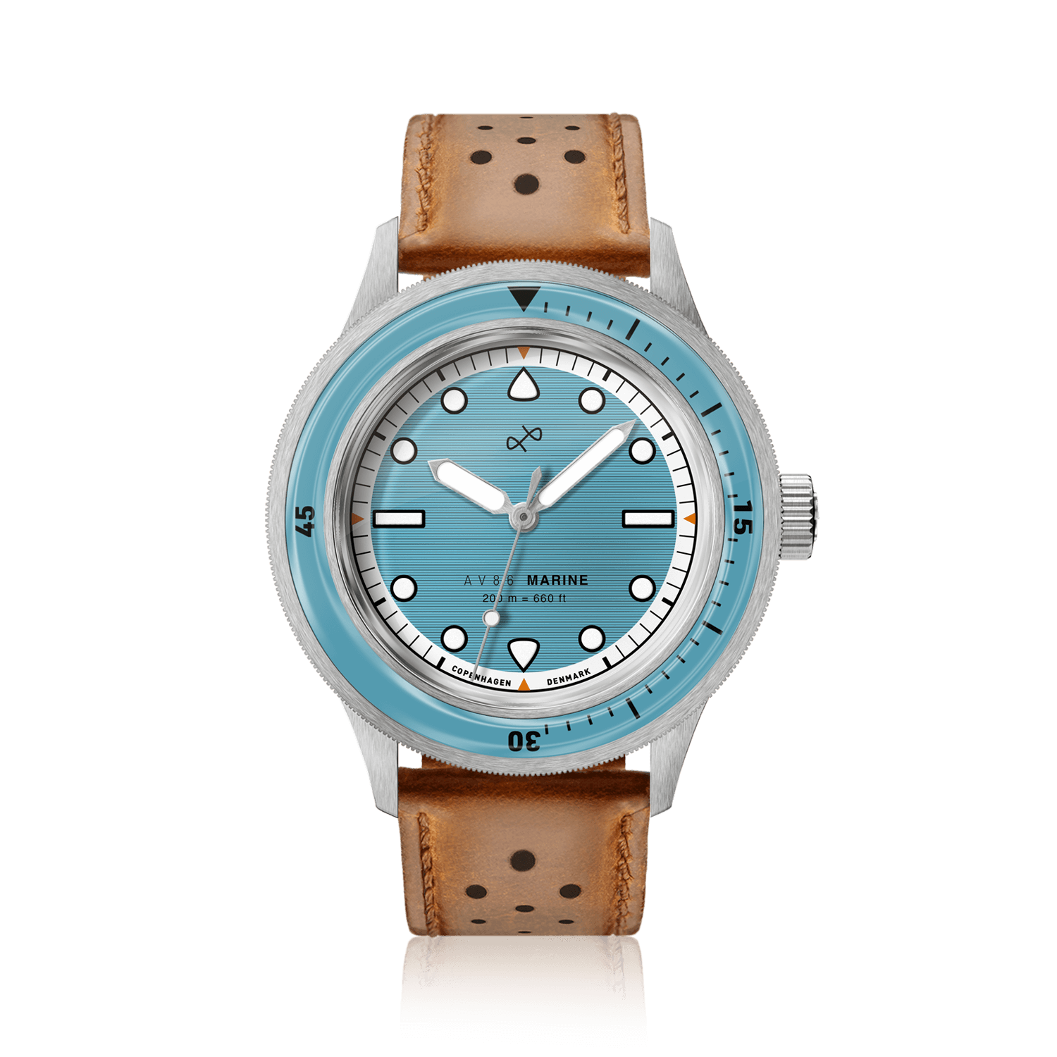1956 Marine, Steel / Light Blue