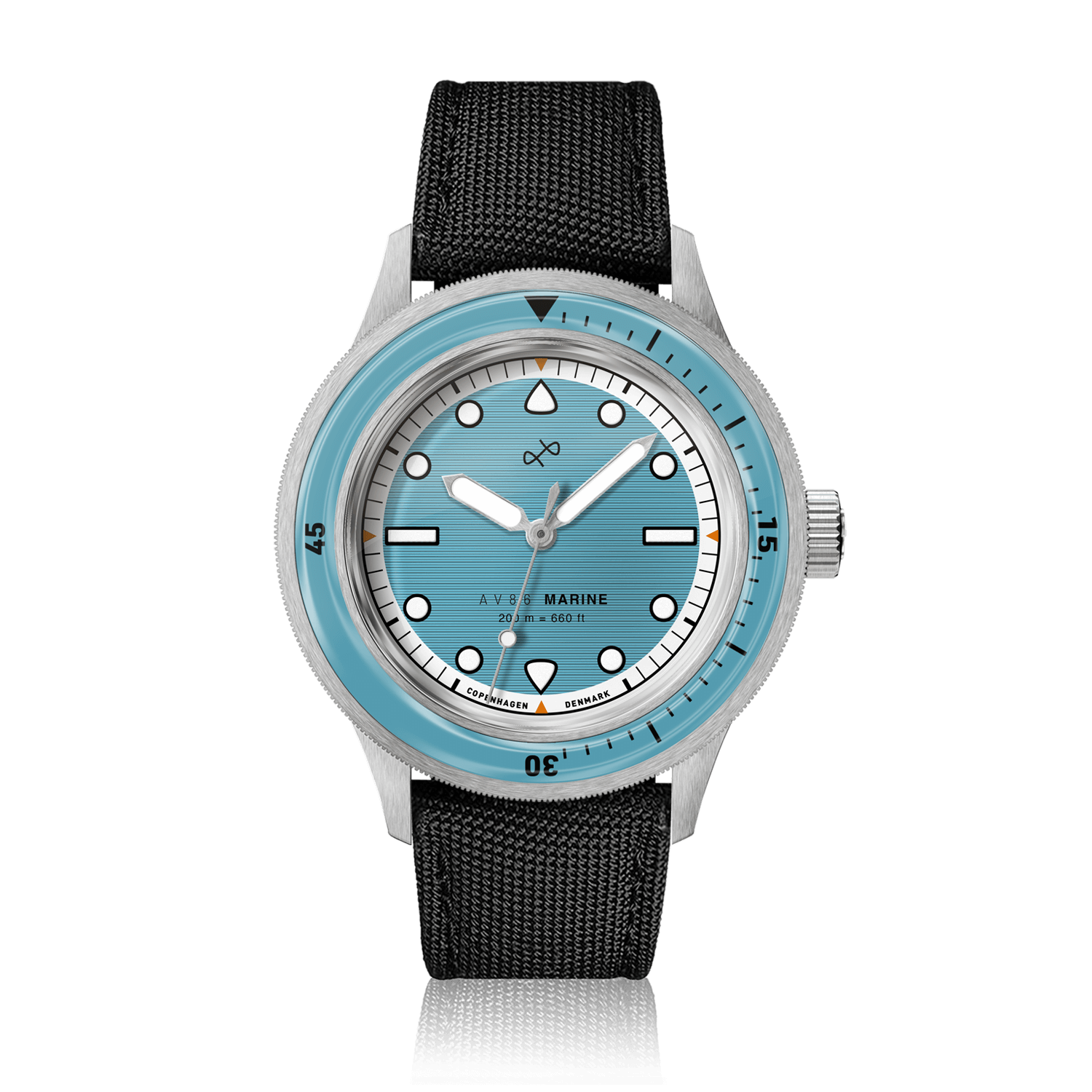 1956 Marine, Steel / Light Blue