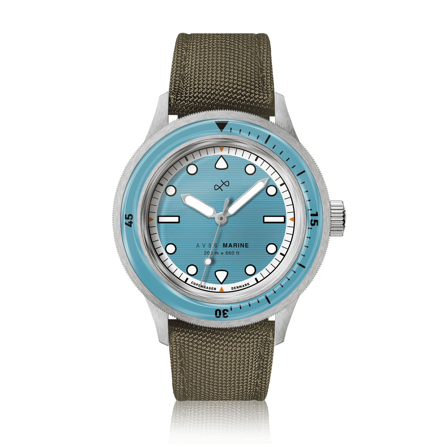 1956 Marine, Steel / Light Blue
