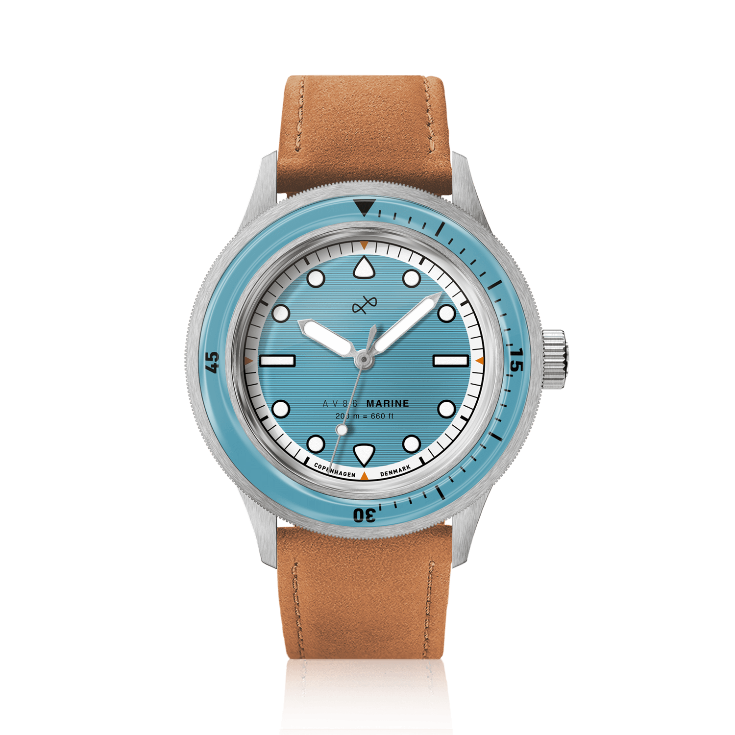 1956 Marine, Steel / Light Blue
