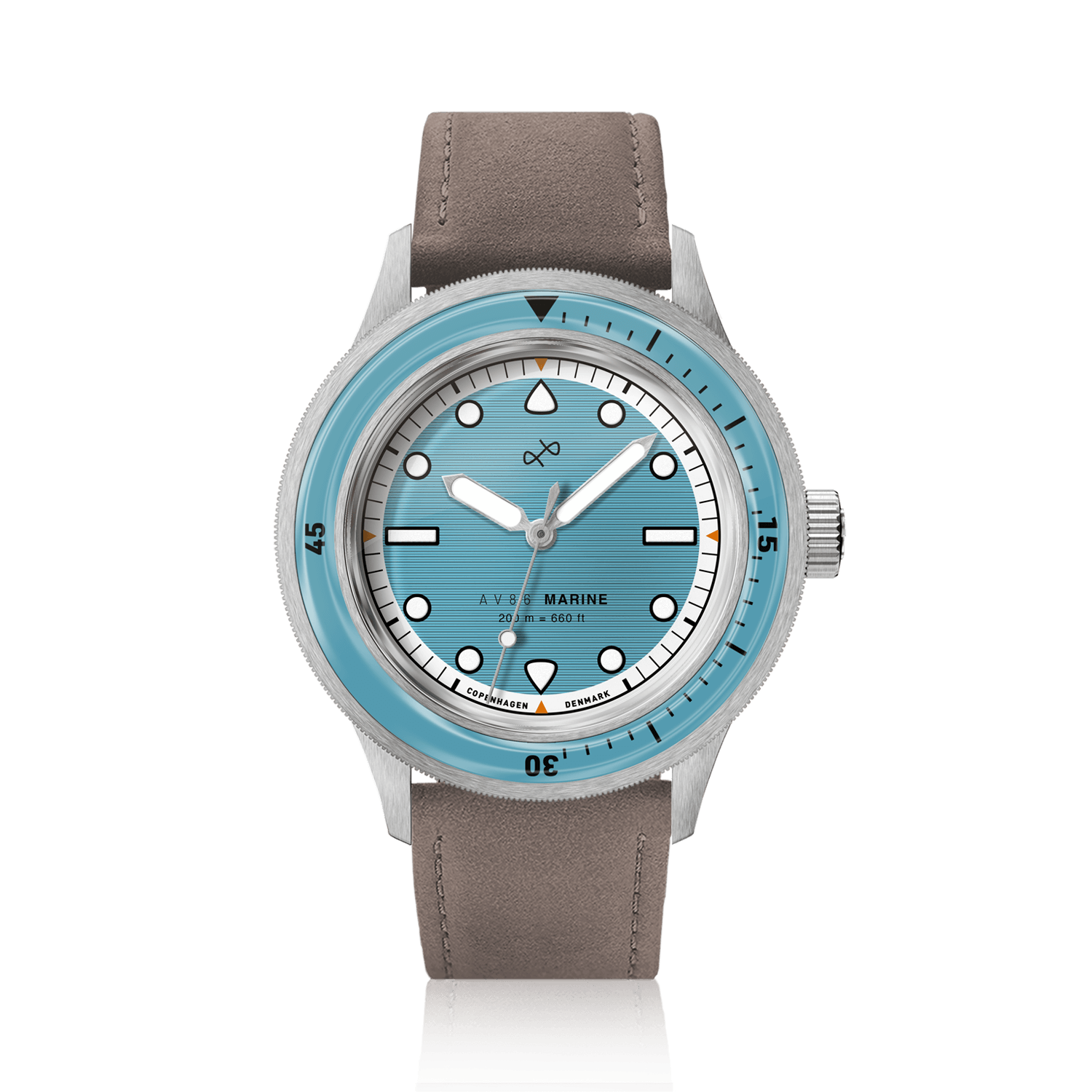 1956 Marine, Steel / Light Blue