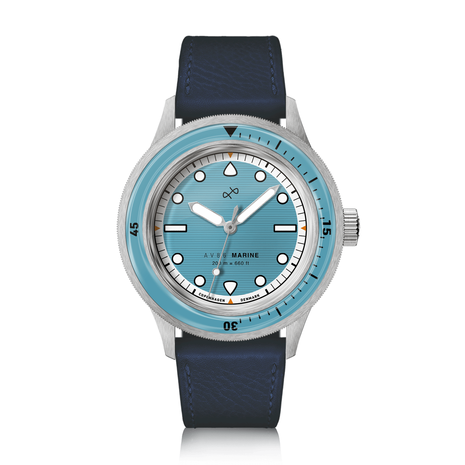 1956 Marine, Steel / Light Blue