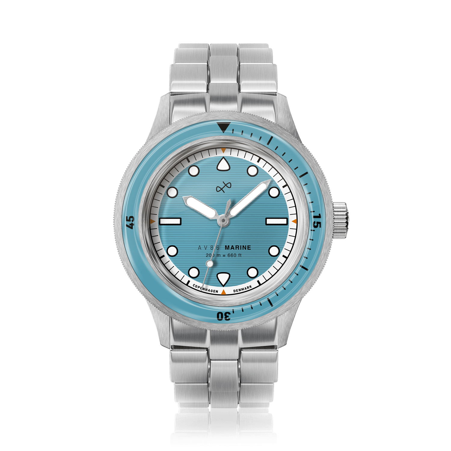 1956 Marine, Steel / Light Blue