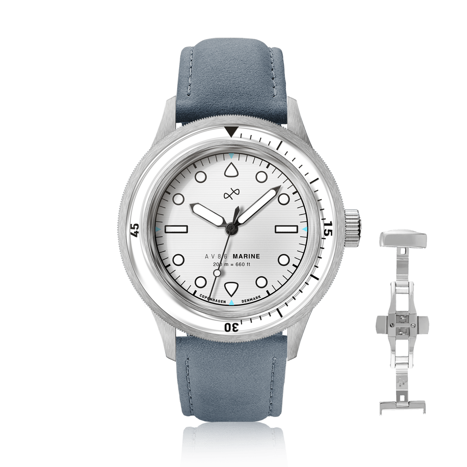 1956 Marine, Steel / White