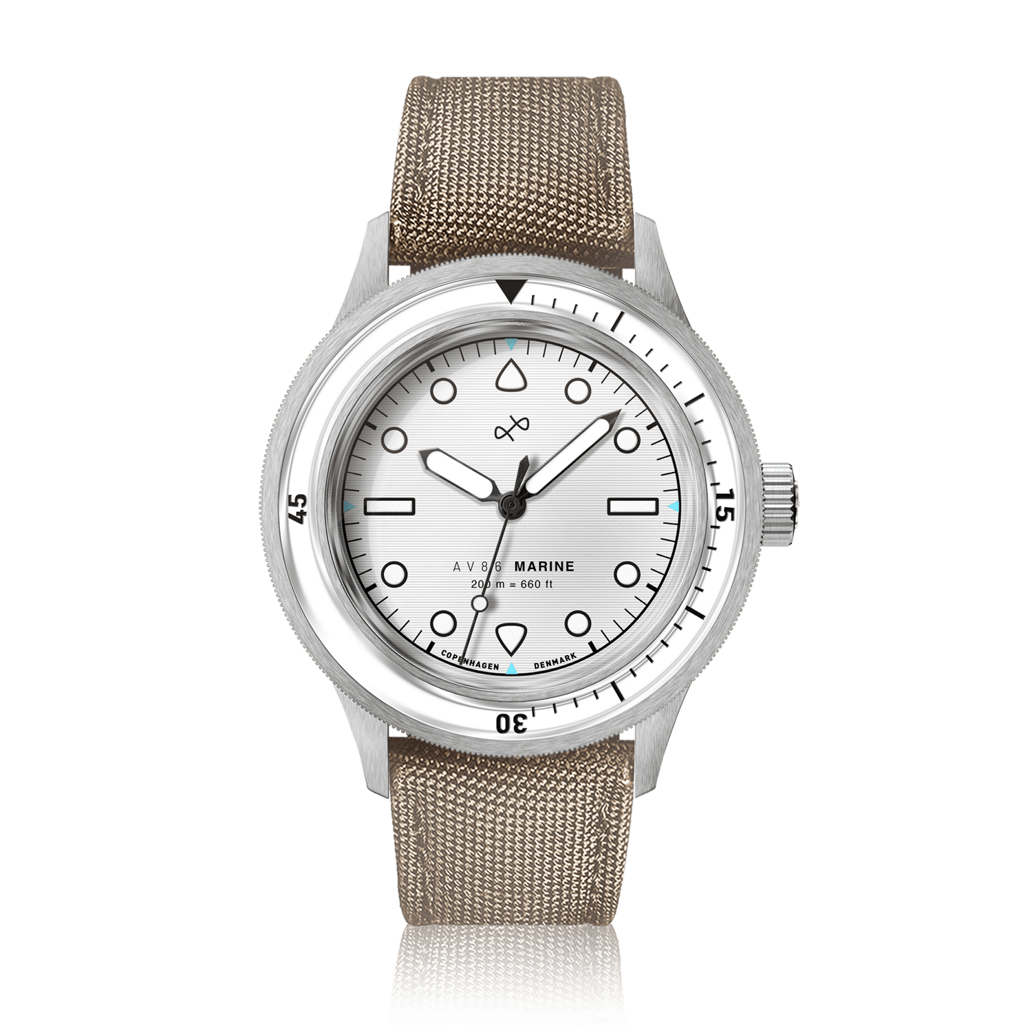 1956 Marine, Steel / White