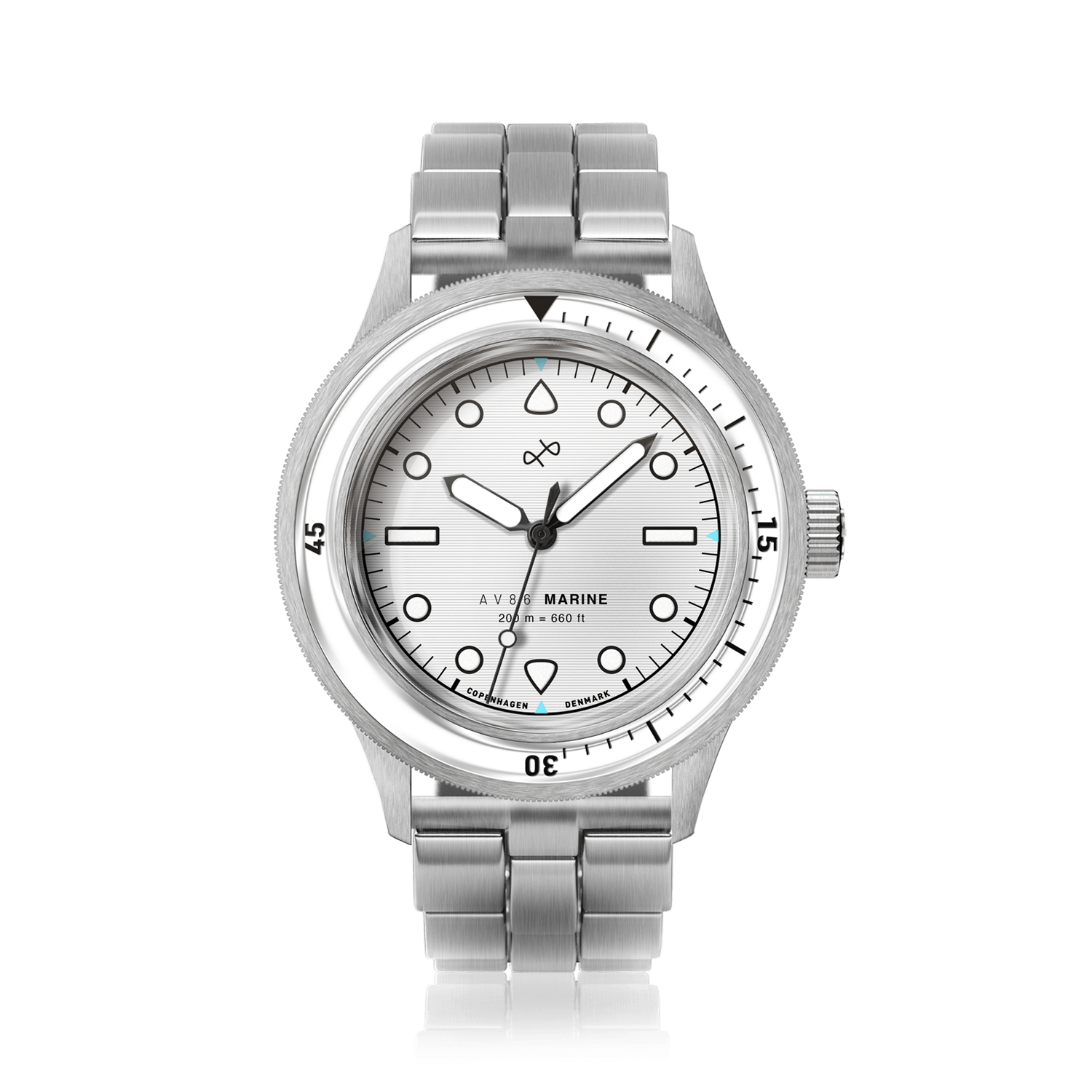 1956 Marine, Steel / White