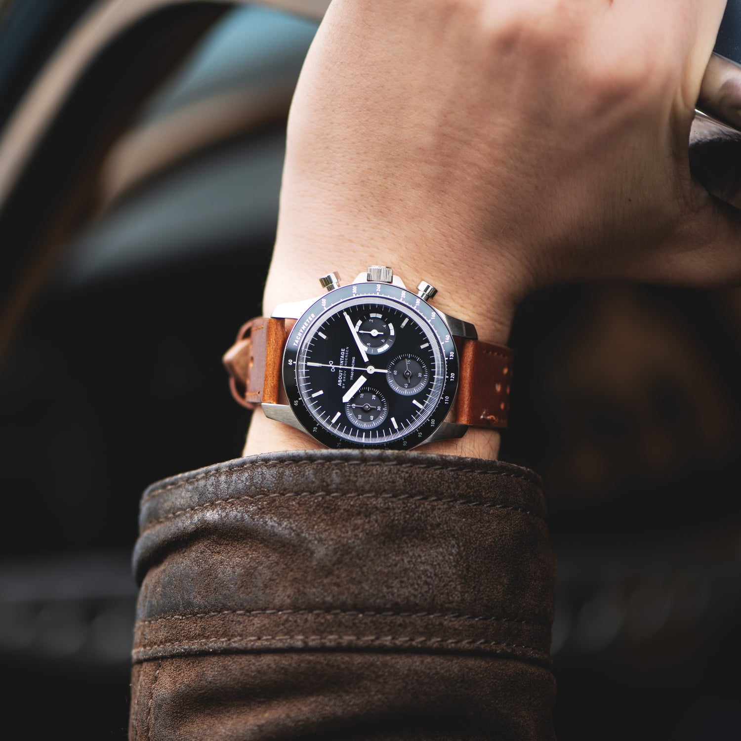 1960 Racing Chronograph, Steel / Midnight Blue