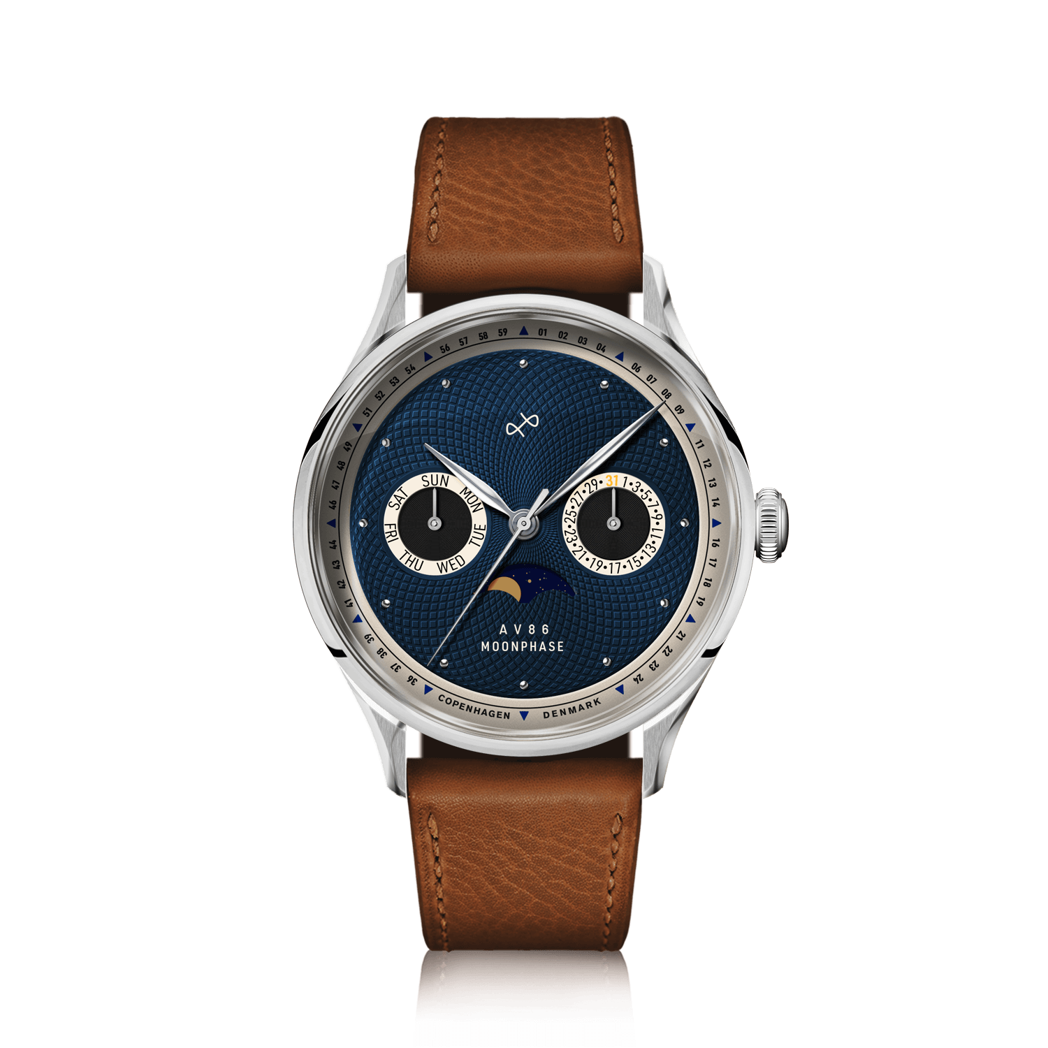 1968 Moonphase, Steel / Dark Blue