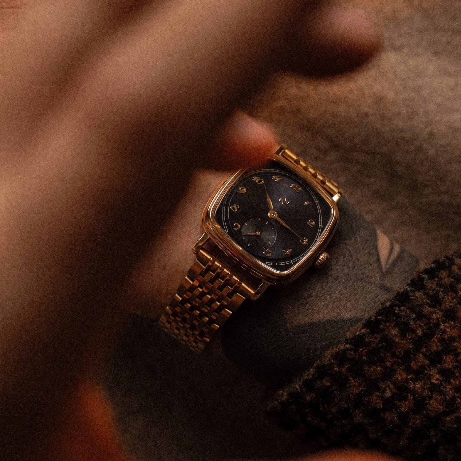 1954 Amalfi Mechanical, Gold / Midnight Blue | 無料刻印 | AV86