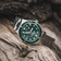 1926 At'sea, Steel / Green Sunray