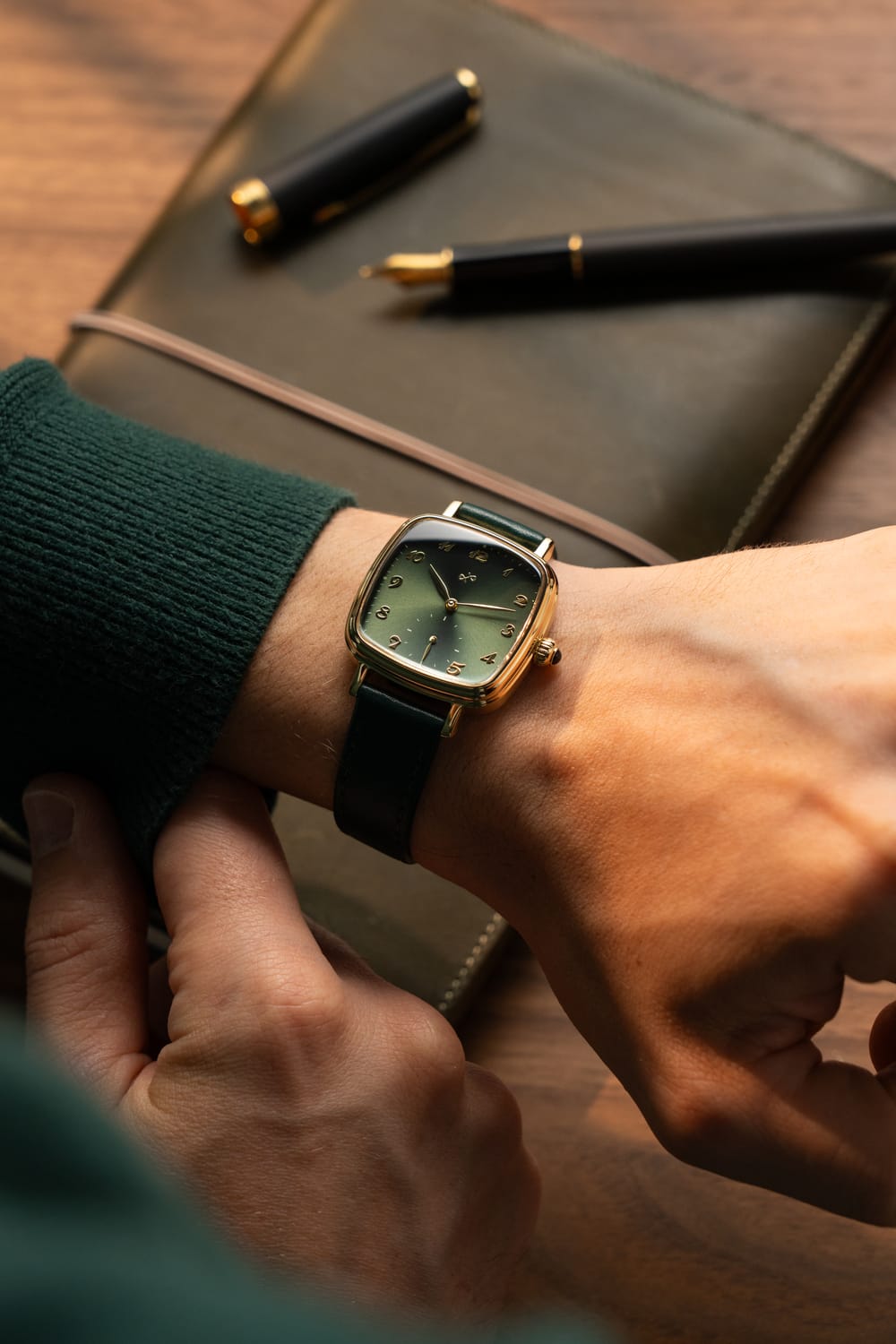1954 Capri Mechanical, Gold / Green