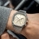 1904 Chronograph, Steel / Off White