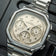 1904 Chronograph, Steel / Off White