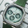 1904 Chronograph, Steel / Light & Dark Green