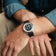 1564 Chronodate Automatic, Steel / Blue