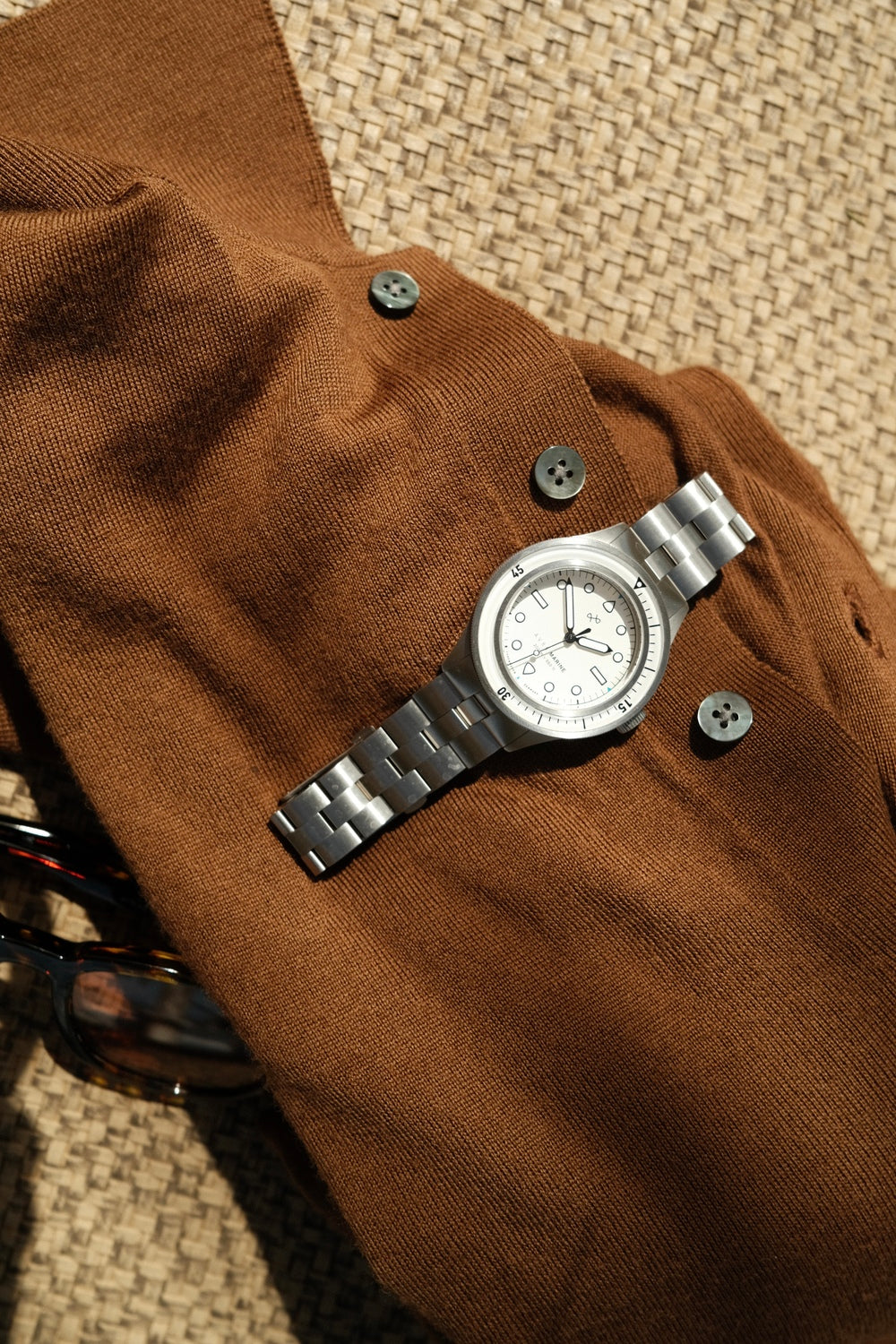 1956 Marine, Steel / White