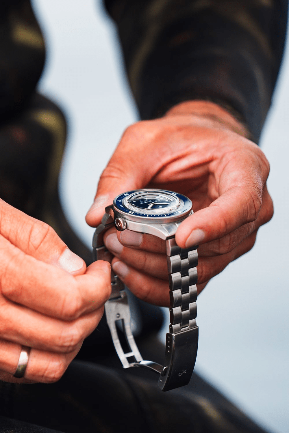 AV86 Marine Automatic fra 1956 – et vintage-inspireret dykkerur med Sapphire Crystal, kompasring og armbånd i rustfrit stål