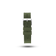 Pin Buckle - Green Silicone